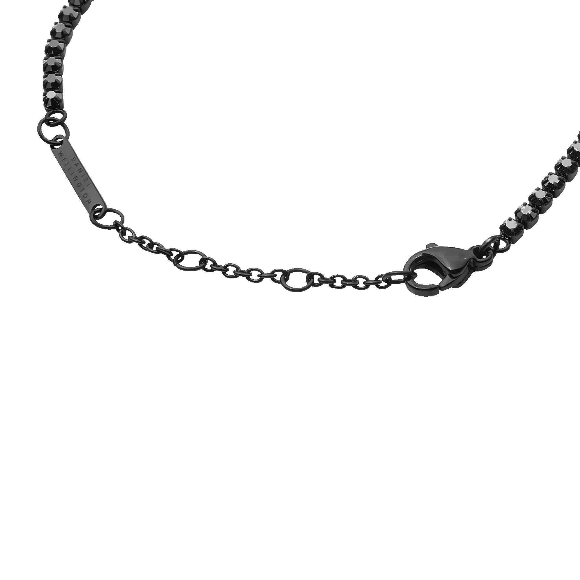 Black Crystal Tennis Bracelet sold by Daniel Wellington product image thumbnail 4