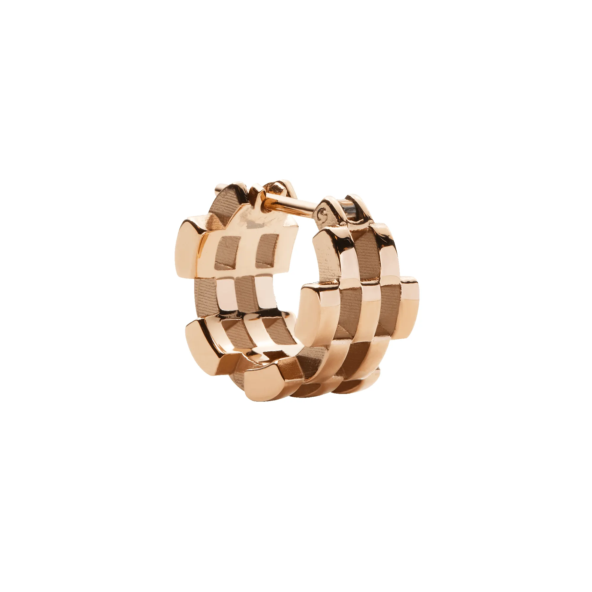5-Link Earrings Rose Gold sold by Daniel Wellington product image thumbnail 3