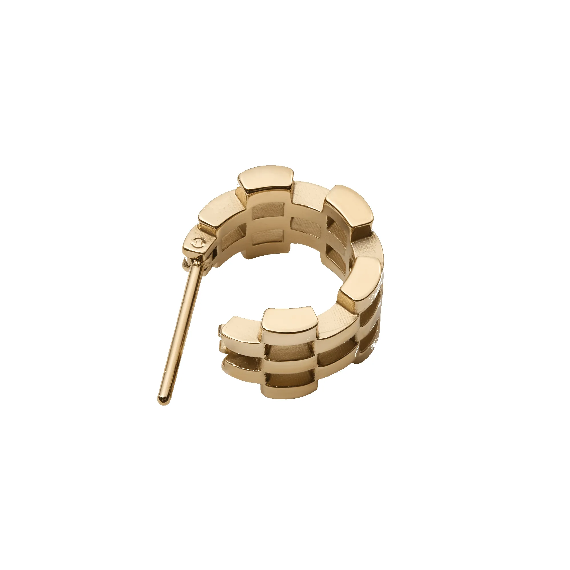 5-Link Earrings Gold sold by Daniel Wellington product image thumbnail 4