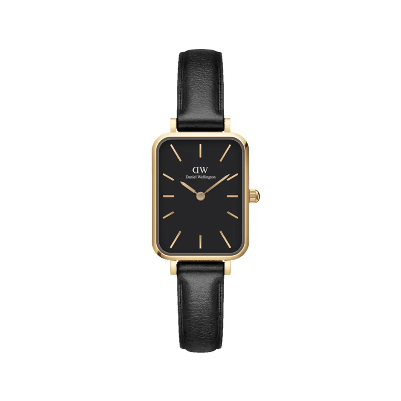 Quadro Pressed Sheffield Black Gold sold by Daniel Wellington