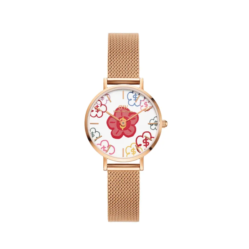 RICH FLOWER x DW: Strike It Rich Petite made by Daniel Wellington