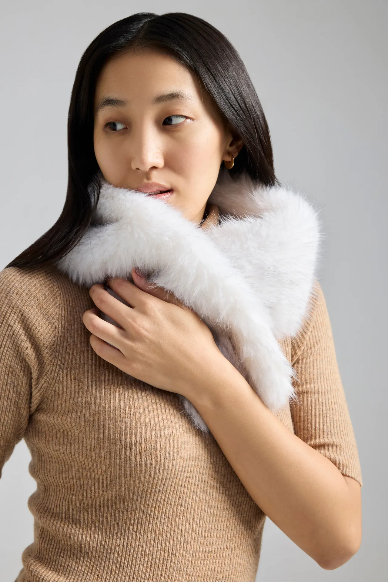 ANGELA SCARF sold by Danier product image thumbnail 4