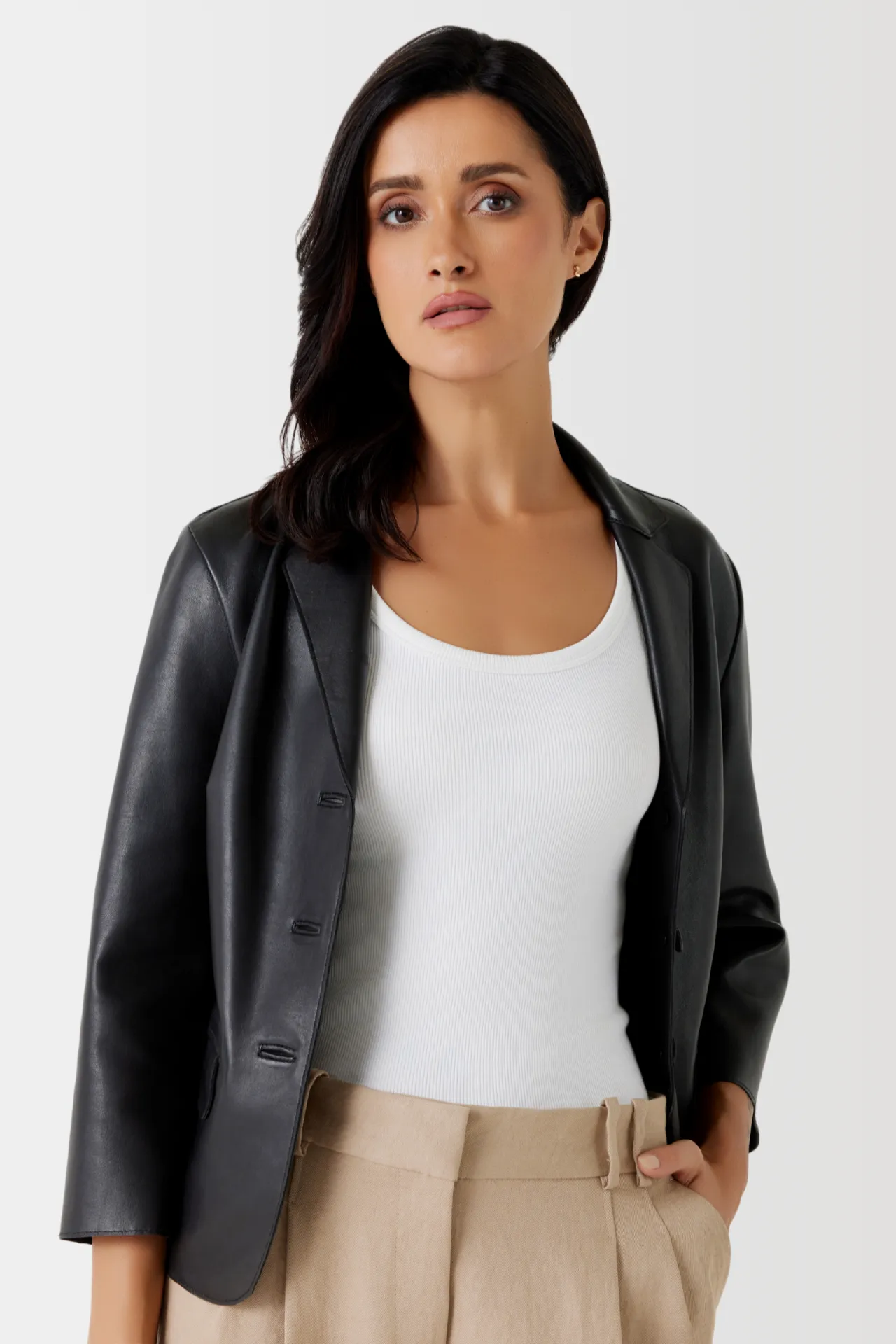 MONACO BLAZER sold by Danier product image thumbnail 3