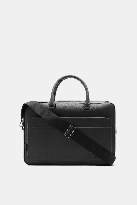 MONACO SMALL LEATHER LAPTOP made by Danier