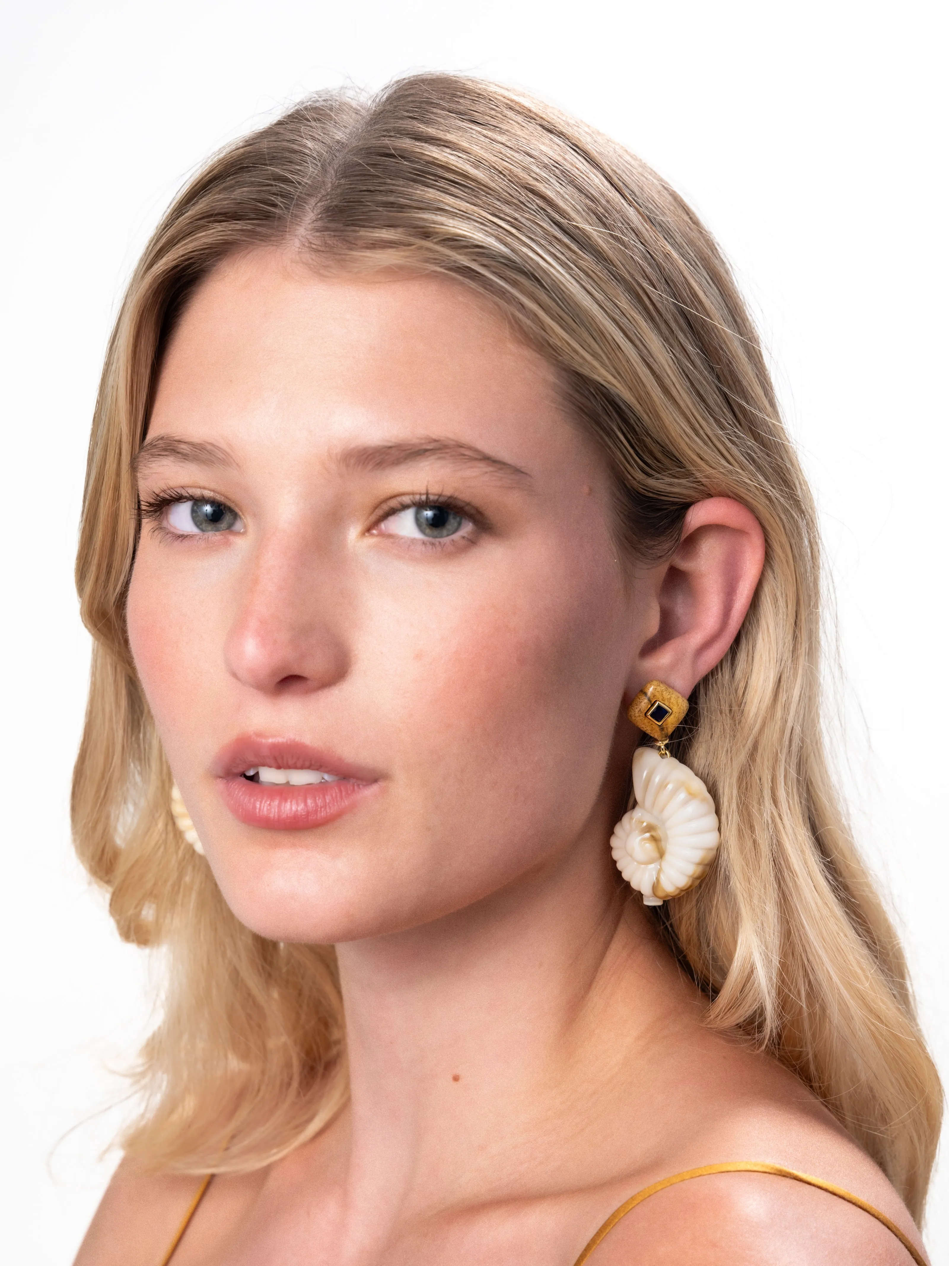 Bone Madaket Earrings sold by DANNIJO product image thumbnail 2