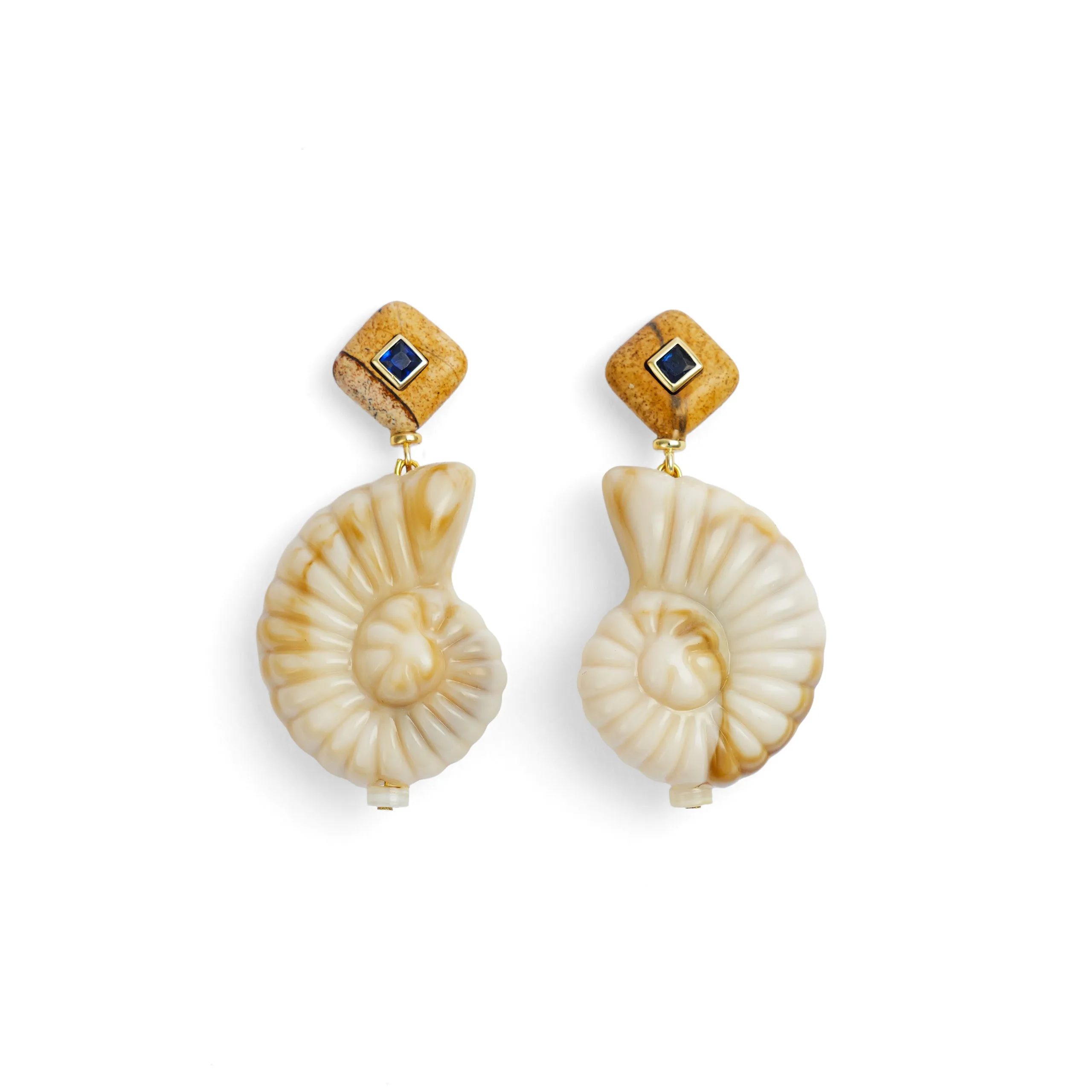 Bone Madaket Earrings sold by DANNIJO