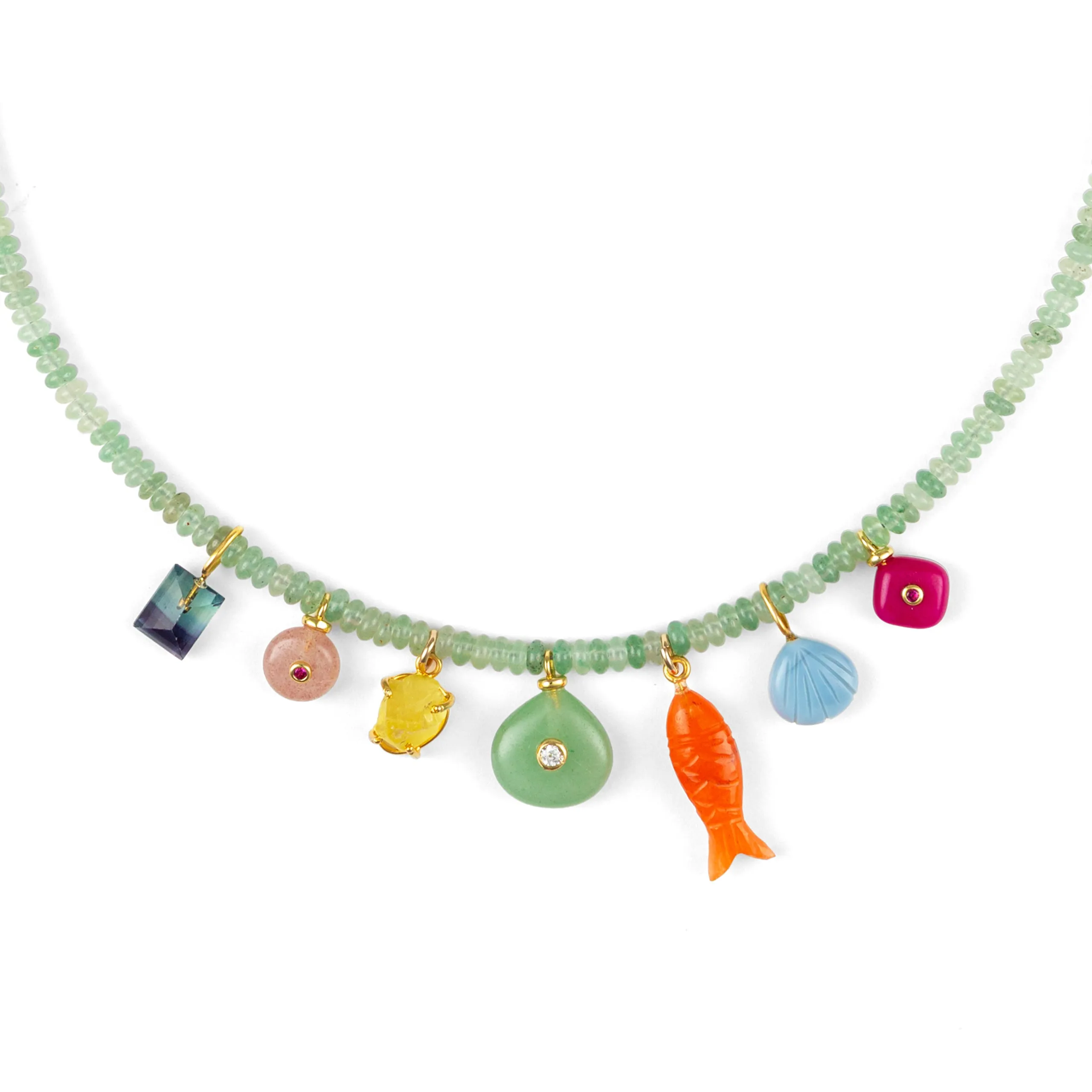 Anthias Necklace sold by DANNIJO product image thumbnail 2