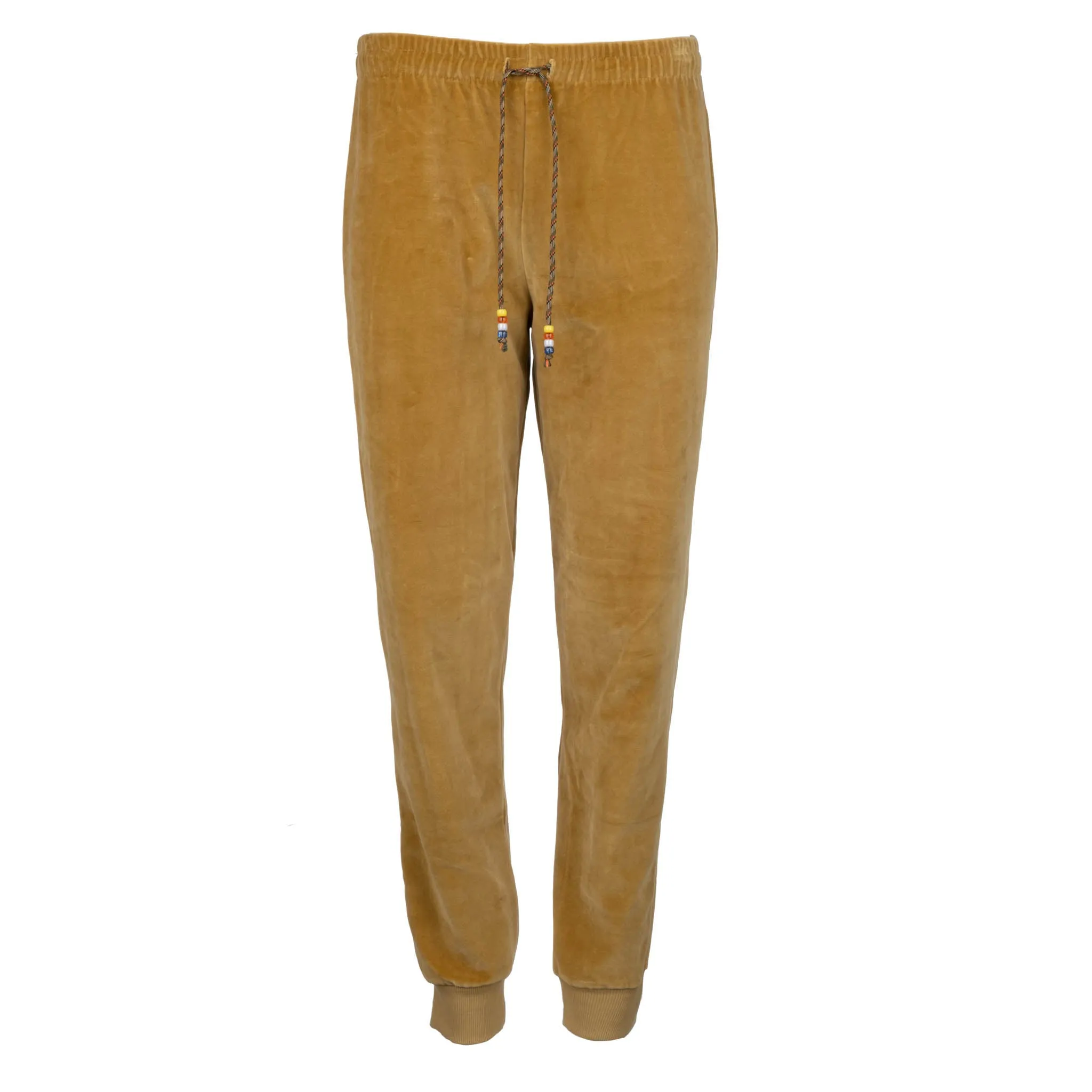 Camel Velour Jogger sold by DANNIJO