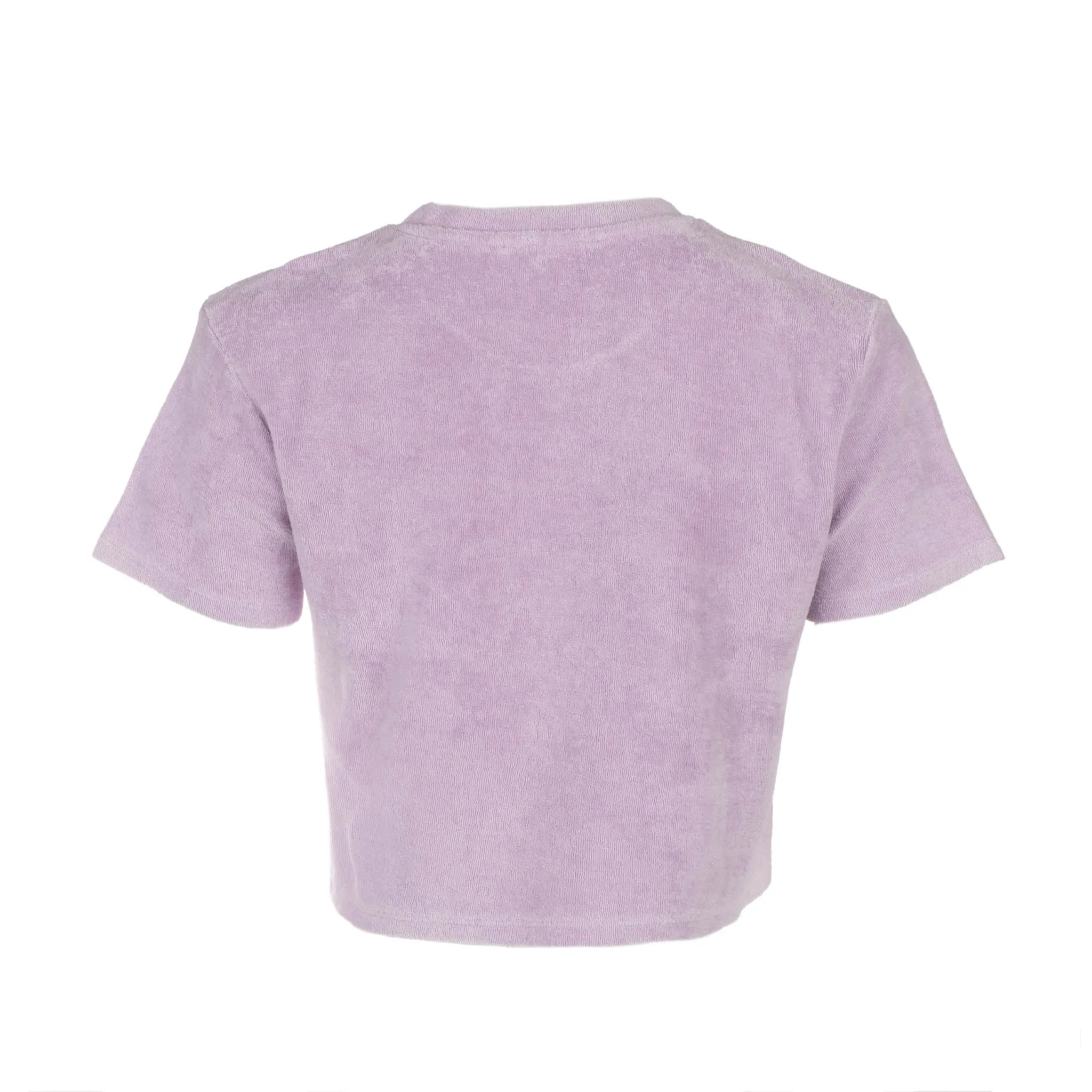 Pink Terry Crop Top sold by DANNIJO product image thumbnail 3