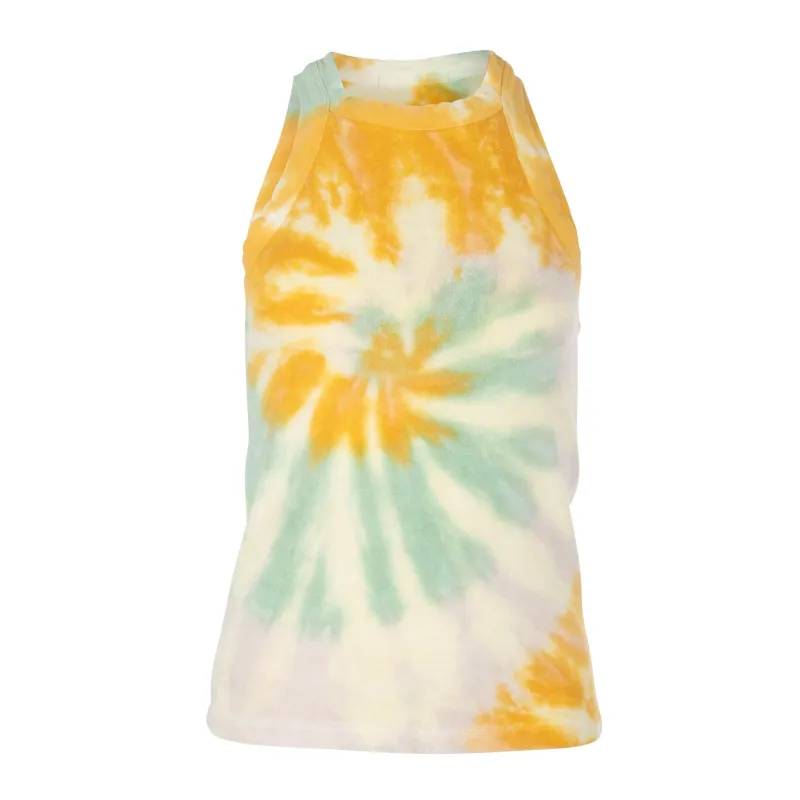 Mango Multi Tie Dye High Neck Tank sold by DANNIJO