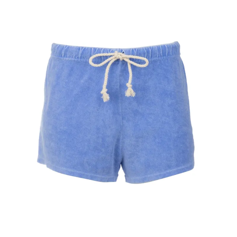Blue Terry Shorts sold by DANNIJO