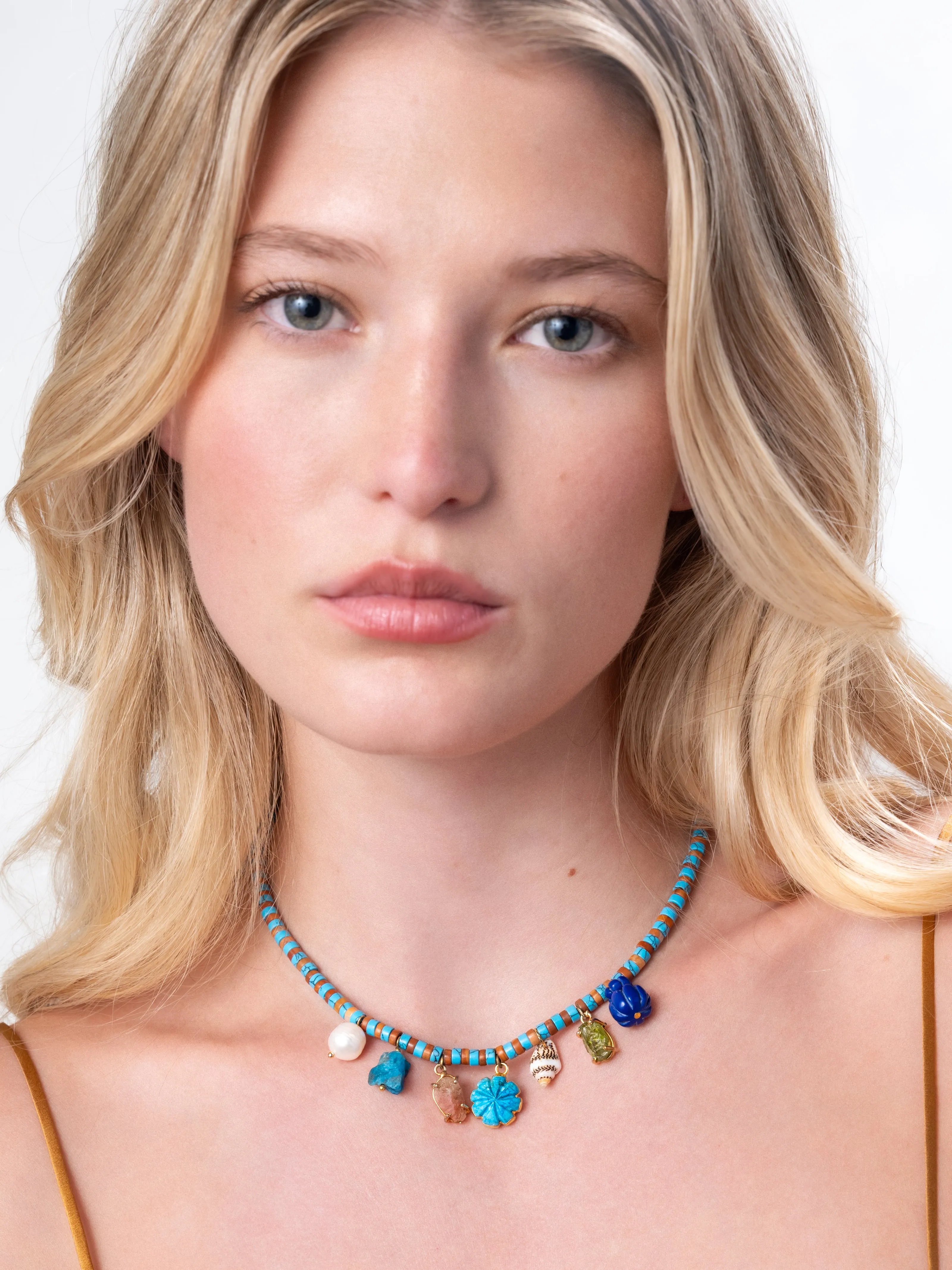 Mala Charm Necklace sold by DANNIJO product image thumbnail 2