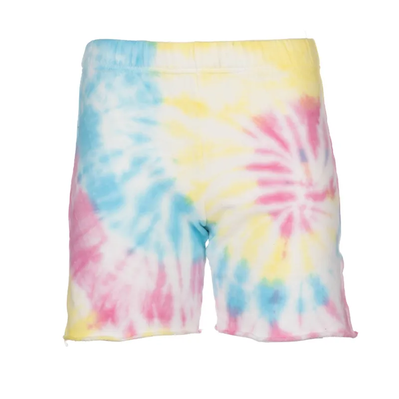 Neon Tie Dye Shorts sold by DANNIJO