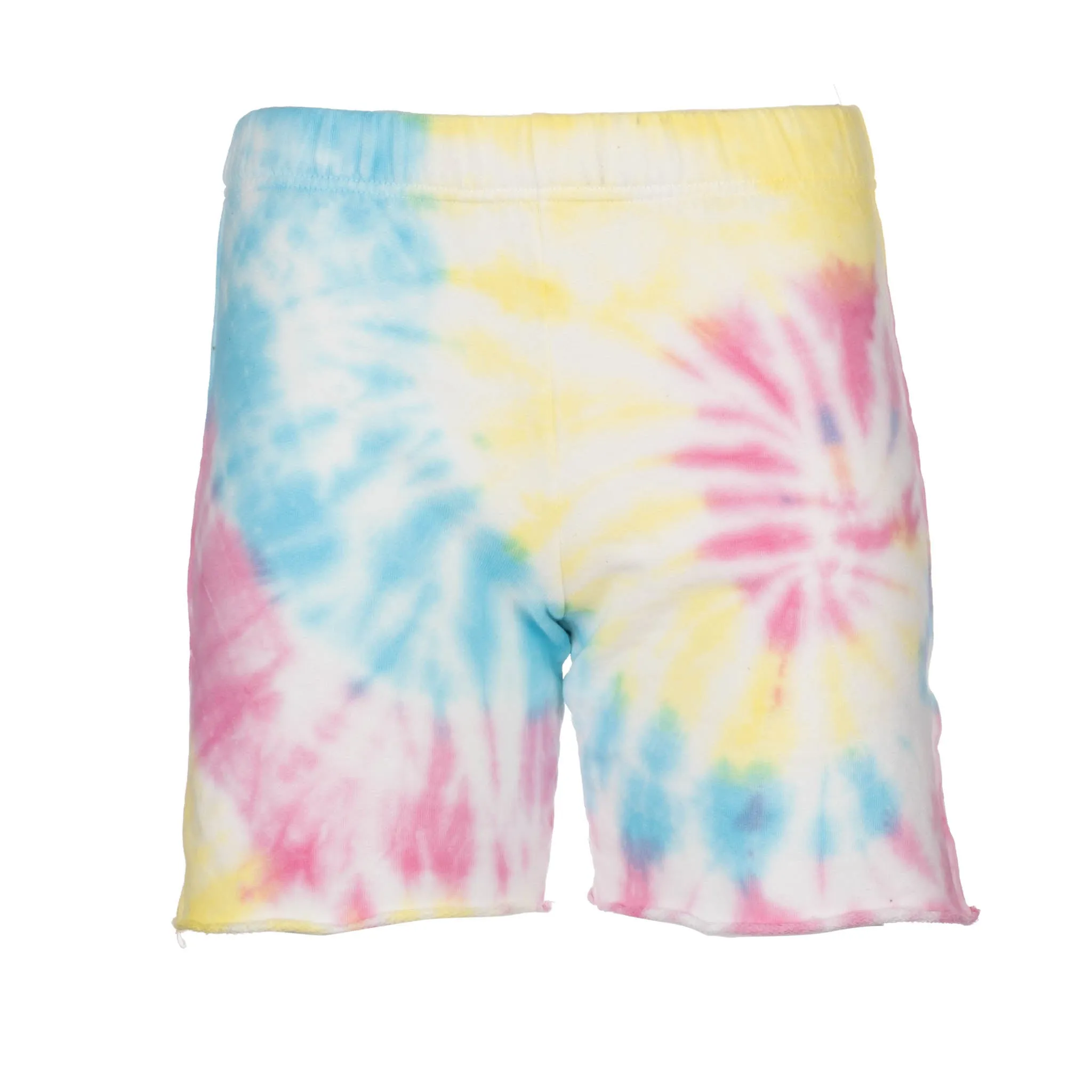 Neon Tie Dye Shorts sold by DANNIJO
