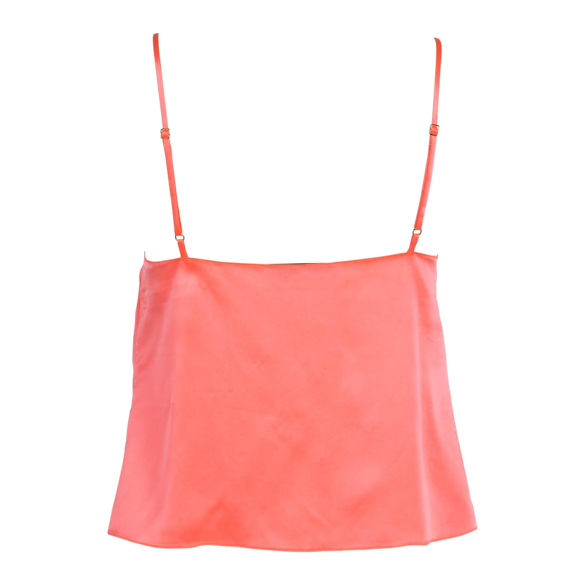Neon Coral Square Neck Cami sold by DANNIJO product image thumbnail 4