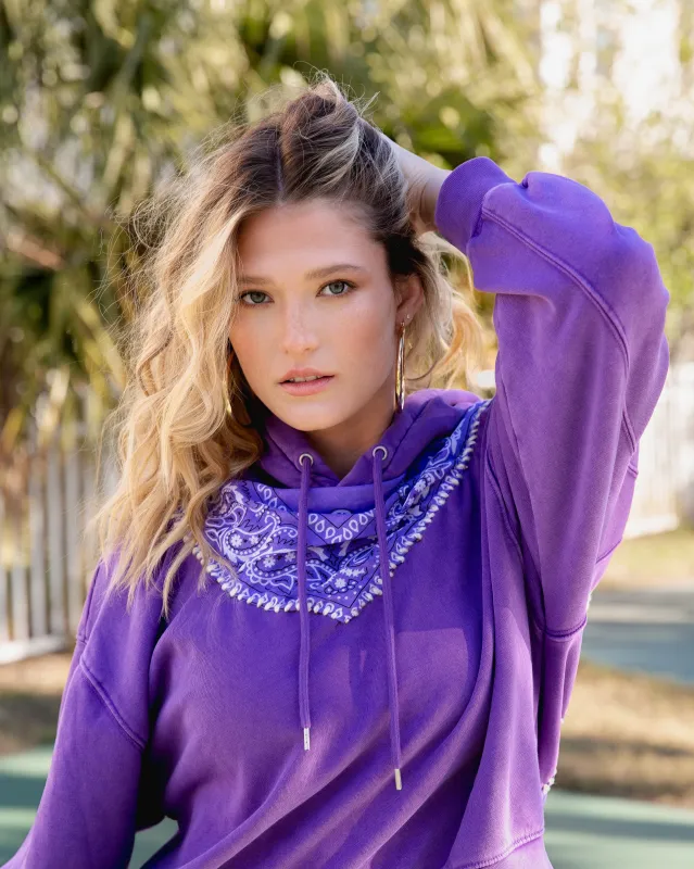 Bandana Hoodie sold by DANNIJO