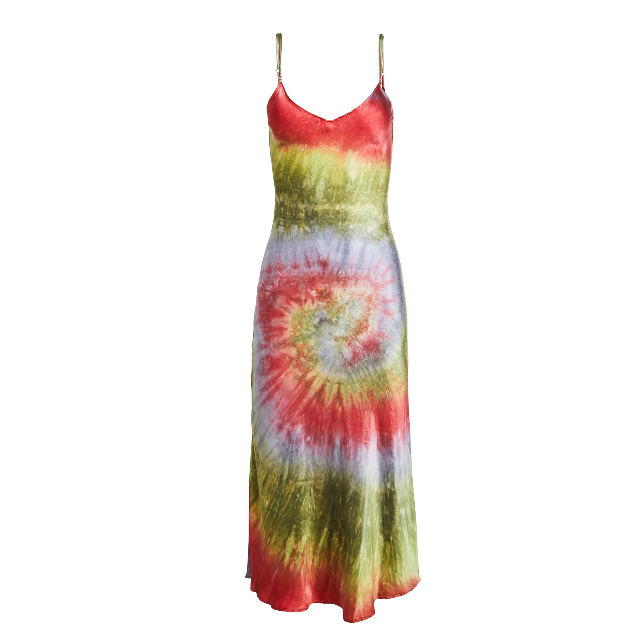 Sienna Hand Dyed Midi Slip Dress sold by DANNIJO