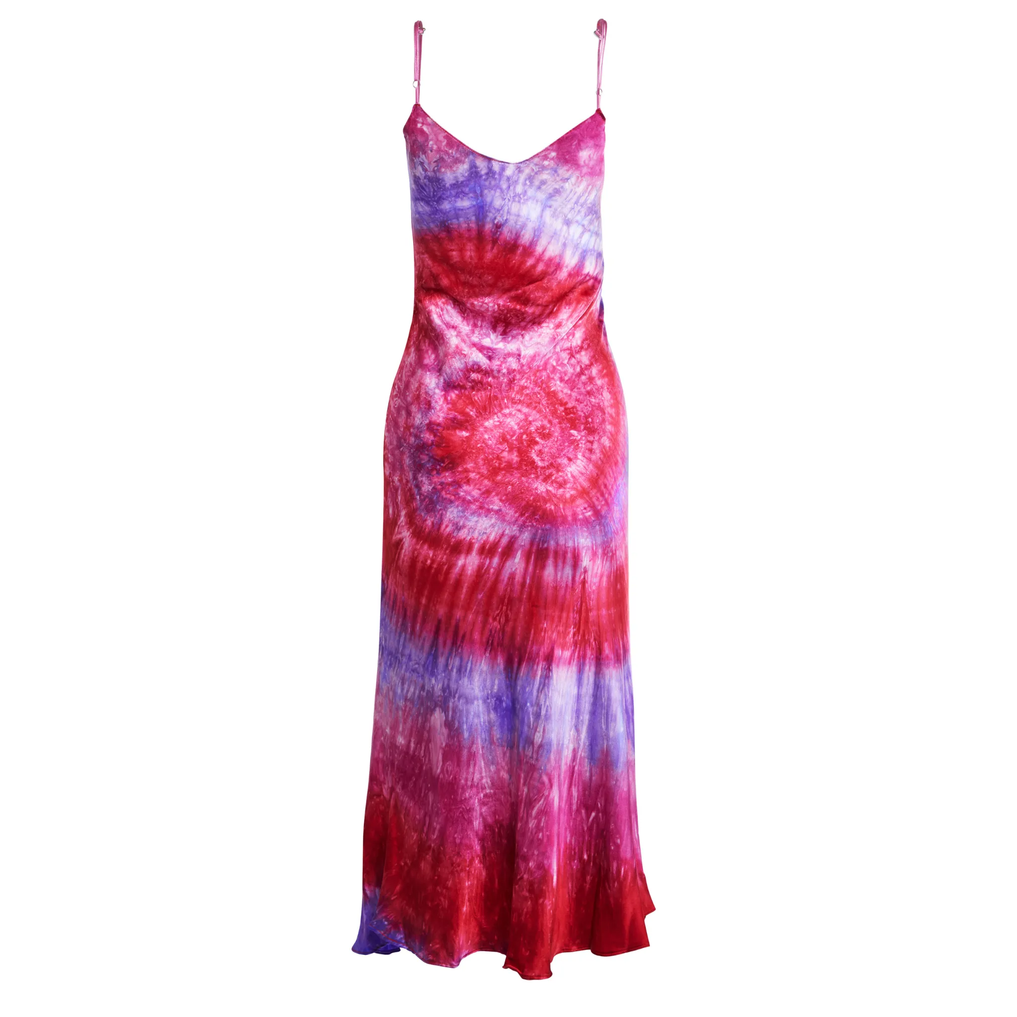 Ray Hand Dyed Midi Slip Dress sold by DANNIJO product image thumbnail 4