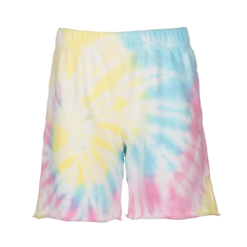 Multi Tie Dye Shorts sold by DANNIJO