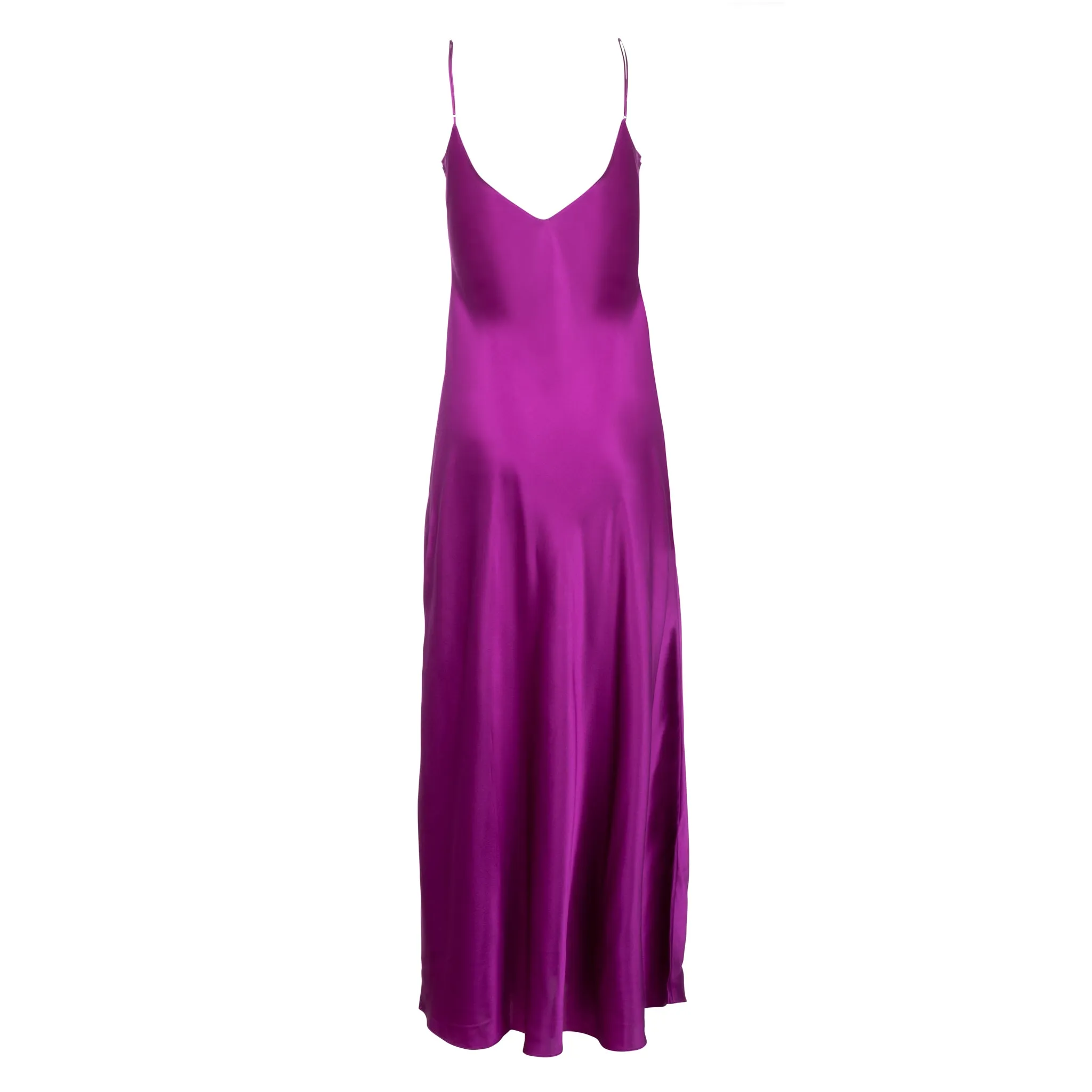 New Fuchsia Mossy Maxi Slip Dress sold by DANNIJO product image thumbnail 2