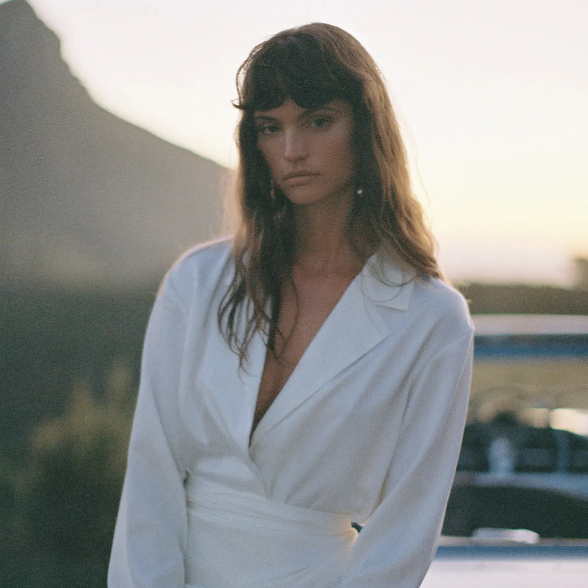 Ivory Boss Shirt sold by DANNIJO product image thumbnail 3