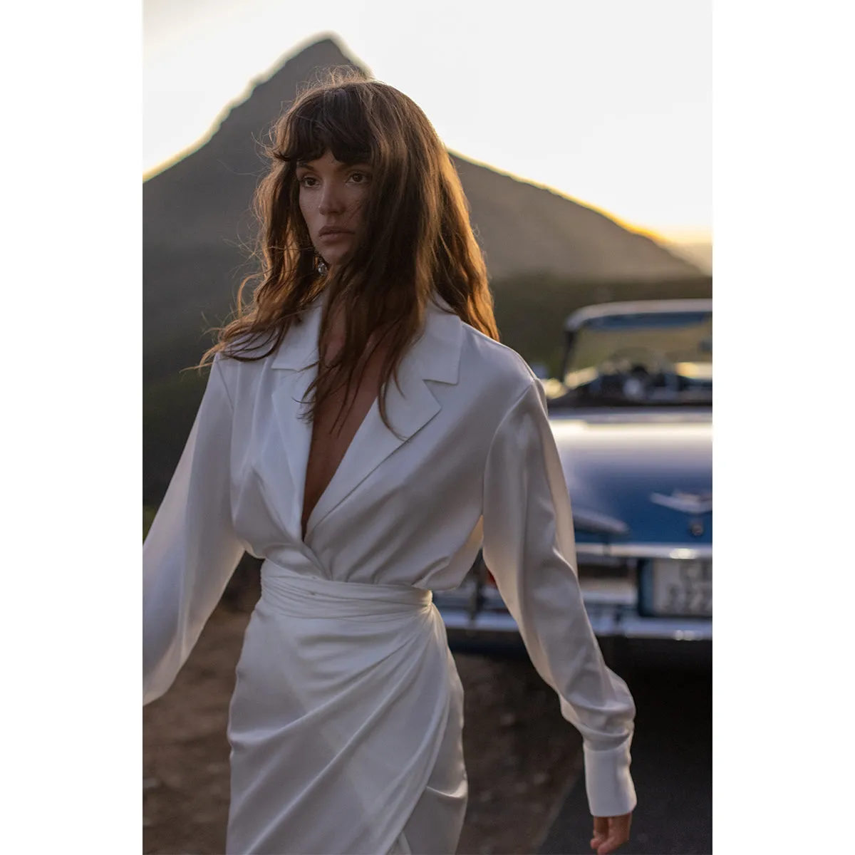 Ivory Boss Shirt sold by DANNIJO product image thumbnail 5