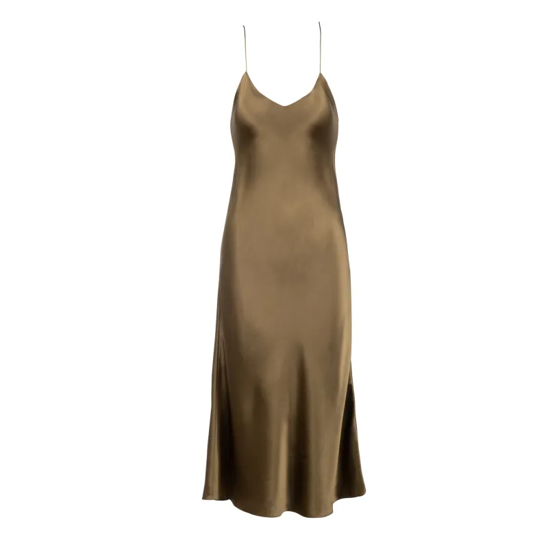 New Moss Midi Slip Dress sold by DANNIJO