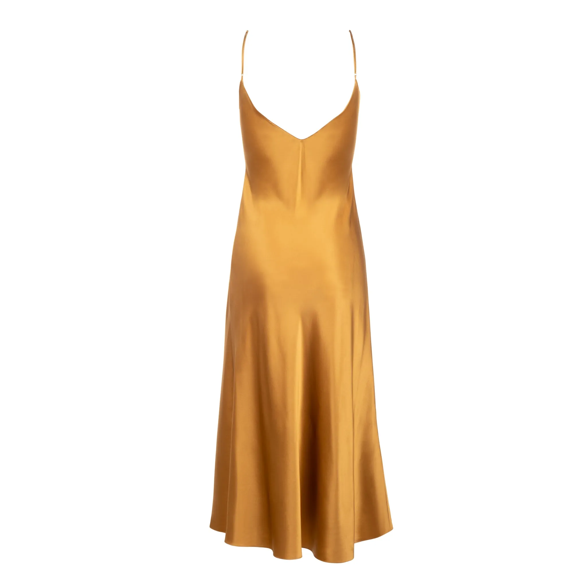 New Bronze Midi Slip Dress sold by DANNIJO product image thumbnail 2