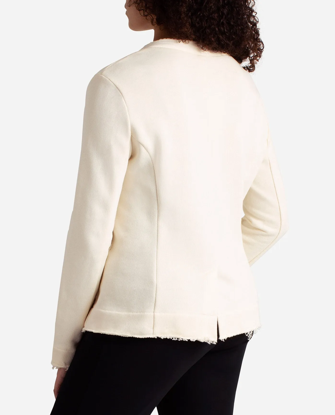 Frayed Edge Open Jacket sold by Danskin product image thumbnail 3