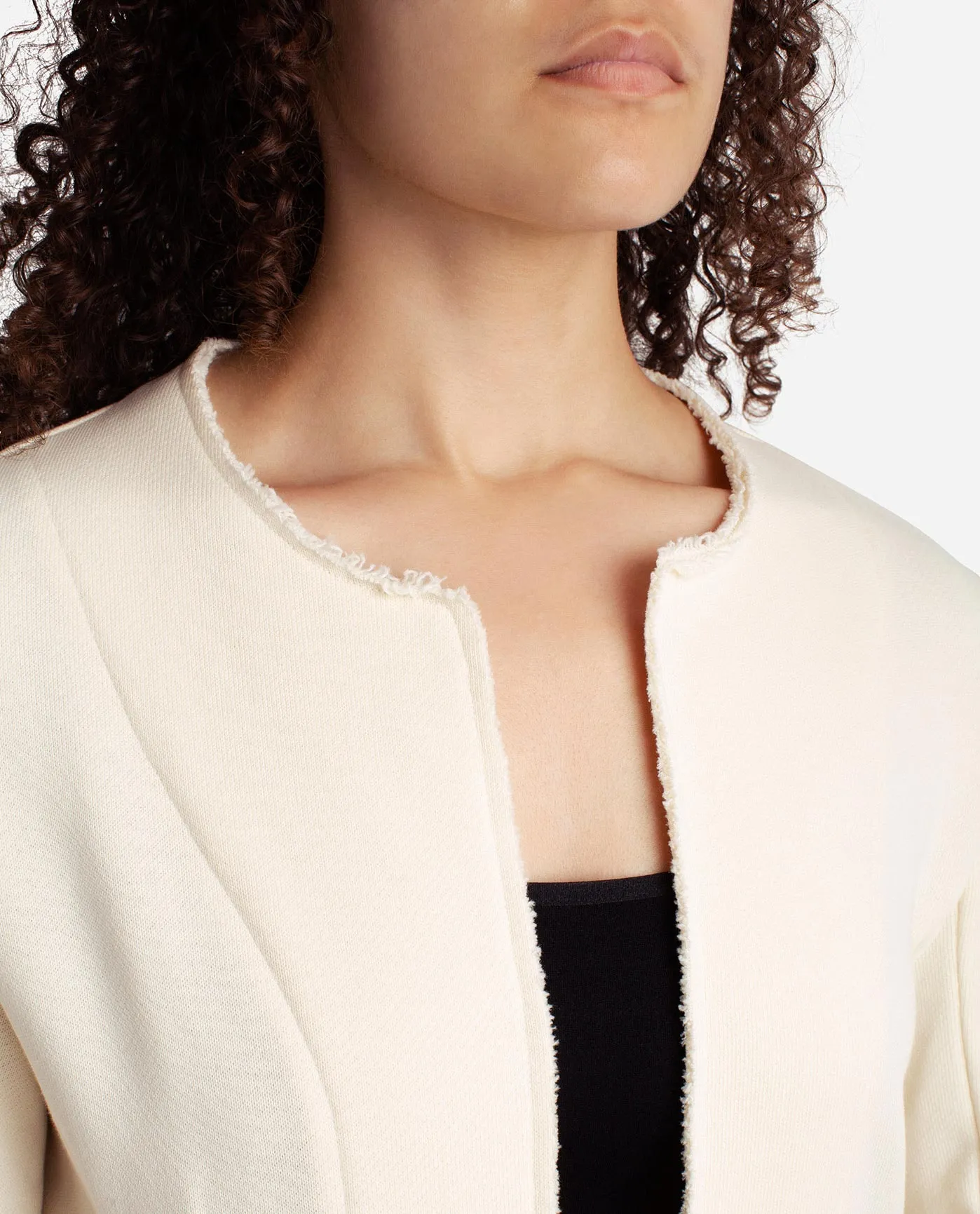 Frayed Edge Open Jacket sold by Danskin product image thumbnail 4