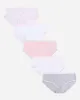 Girls 5-Pack Printed Cotton Spandex Bikini Underwear sold by Danskin