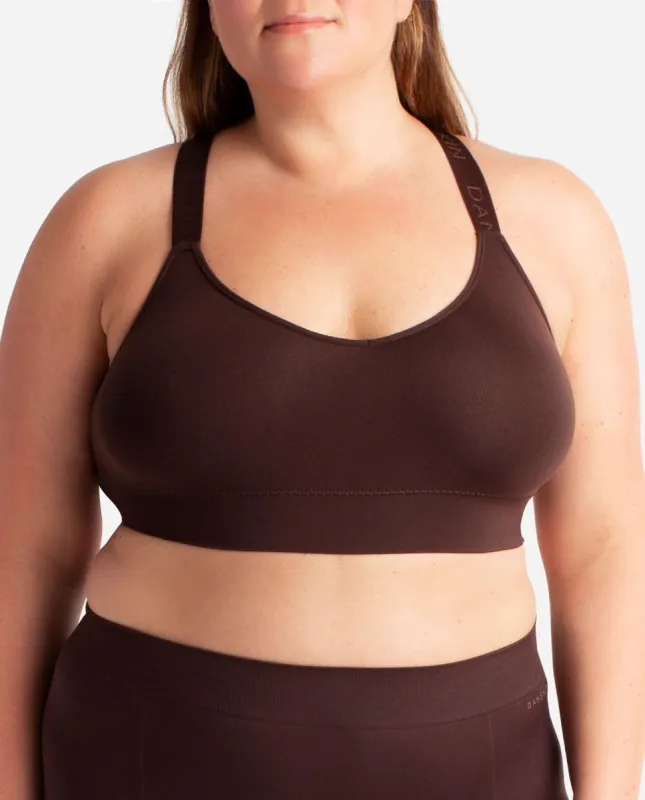2-Pack Seamless Longline Bra With Logo Straps sold by Danskin