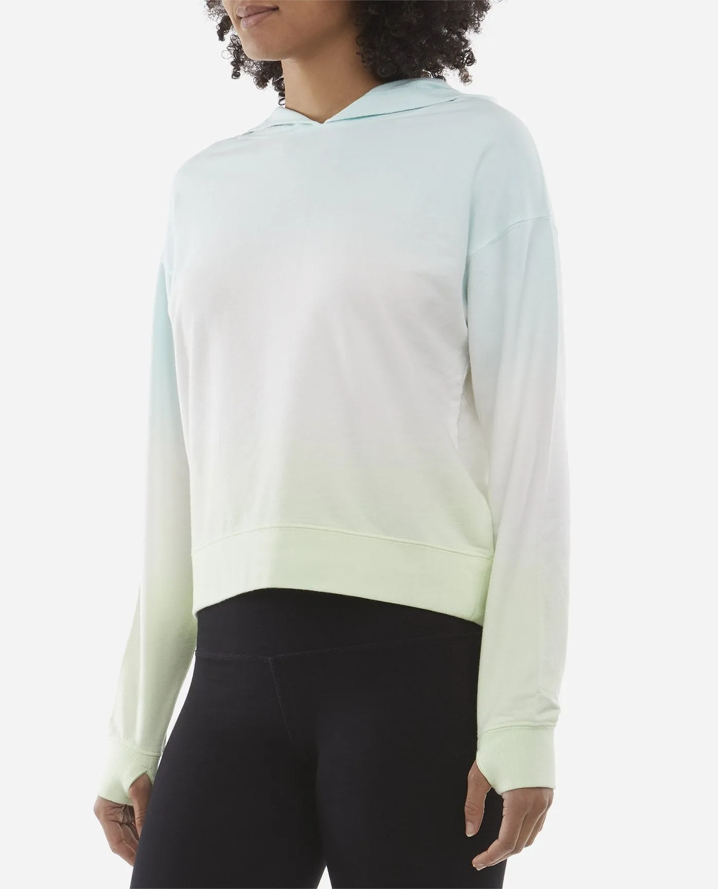 Boyfriend Dip-Dye Hoodie sold by Danskin product image thumbnail 5