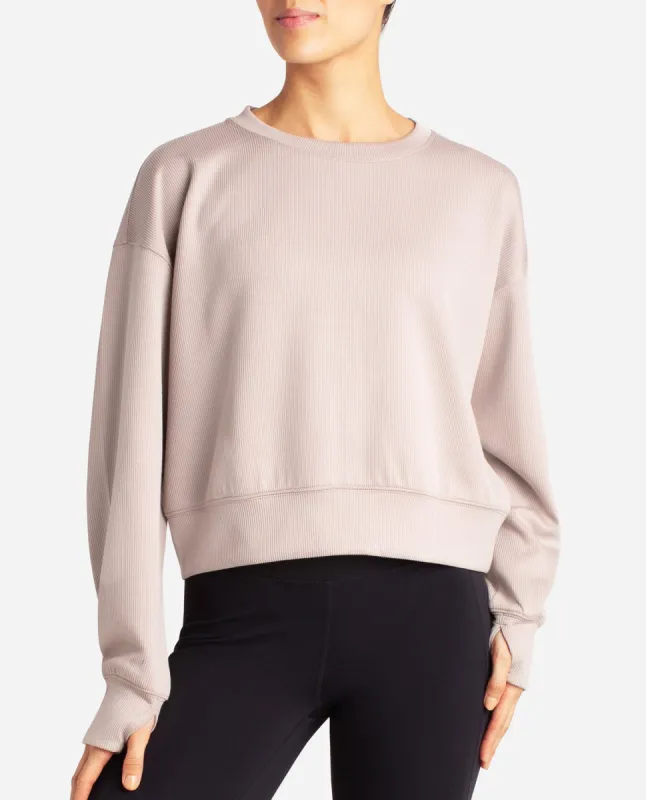 Rib Luxury Sweat sold by Danskin