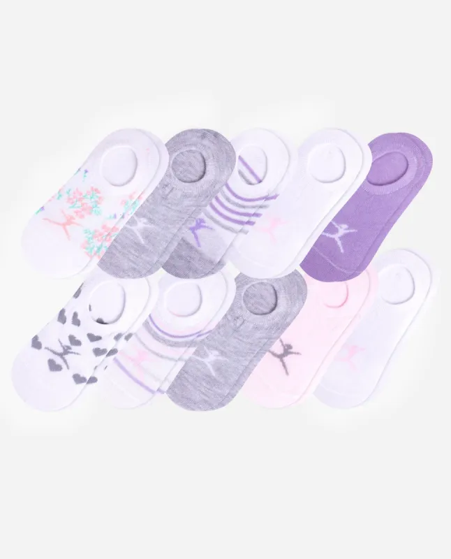 Girls 10-Pack Floral Hi-Rise Liners sold by Danskin