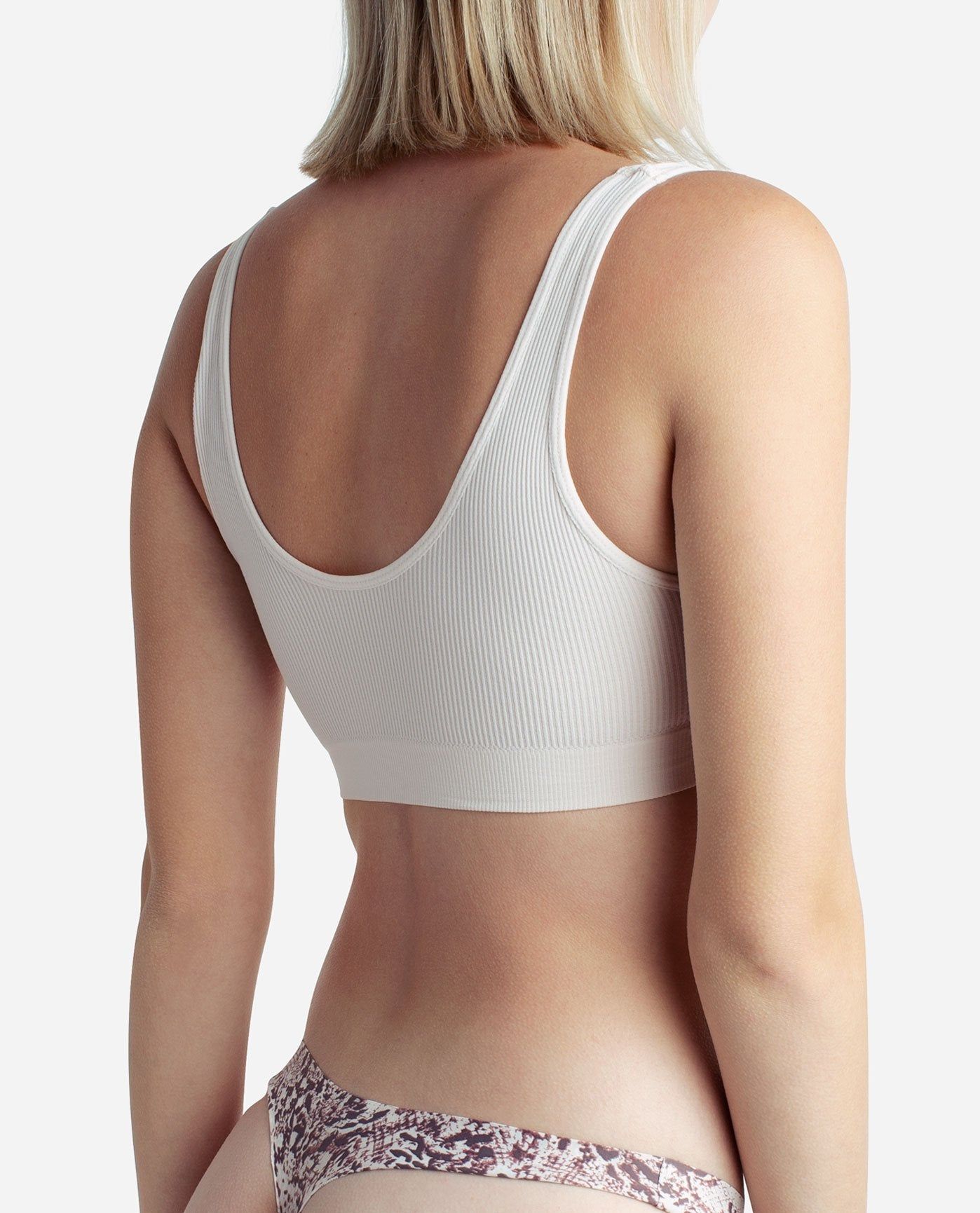 3-Pack Seamless Two Tone Ribbed Bralette sold by Danskin product image thumbnail 7