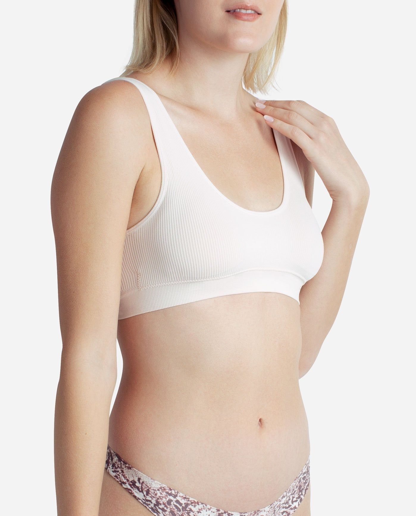 3-Pack Seamless Two Tone Ribbed Bralette sold by Danskin product image thumbnail 8