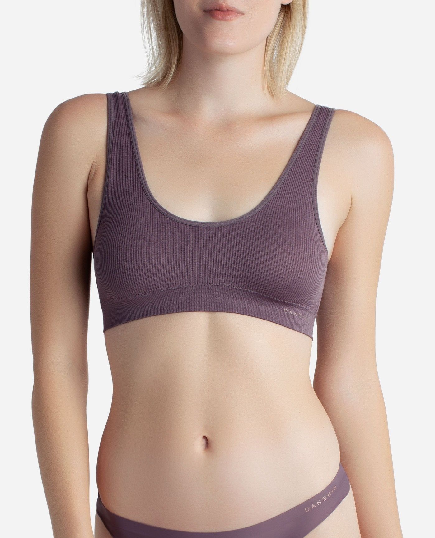 3-Pack Seamless Two Tone Ribbed Bralette sold by Danskin product image thumbnail 2