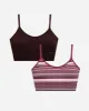 2-Pack Stripped Seamless Lounge Bra sold by Danskin