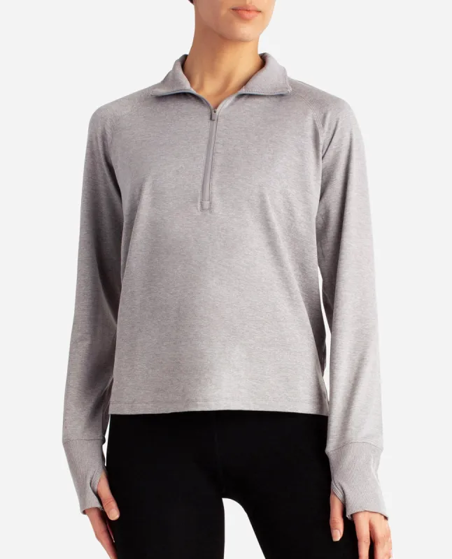 Supersoft Quarter Zip Pullover made by Danskin