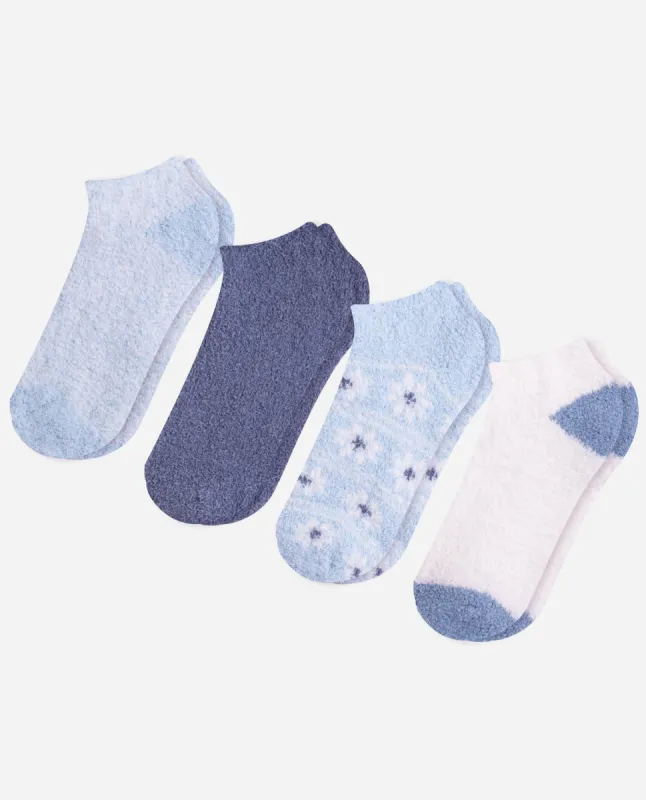 4-Pack Fair Isle Cozy No Shows sold by Danskin