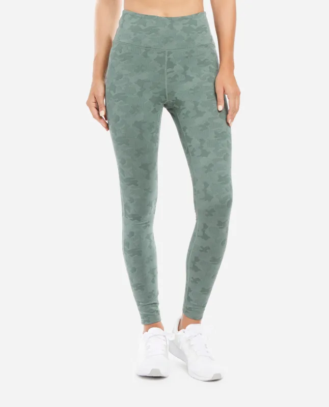 Jacquard Camo Legging sold by Danskin