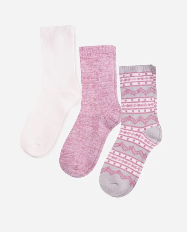 3-Pack Fair Isle Boot Socks sold by Danskin