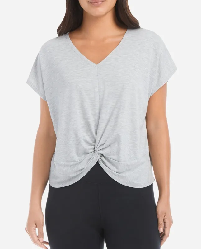 Twist Front Tee sold by Danskin