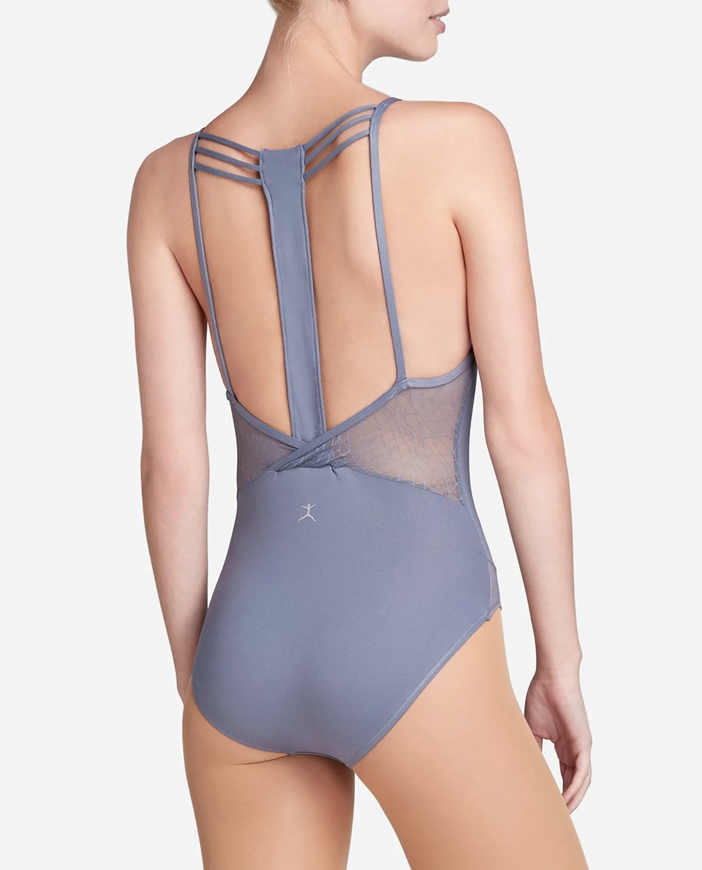 Strappy Cami Mesh Leotard sold by Danskin