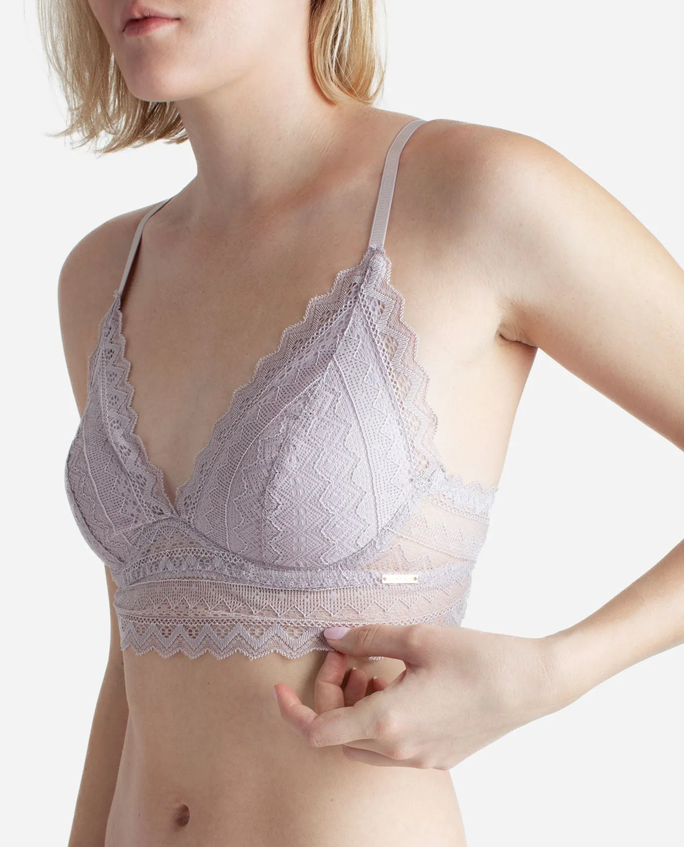 2-Pack Lace Longline Bra sold by Danskin product image thumbnail 4