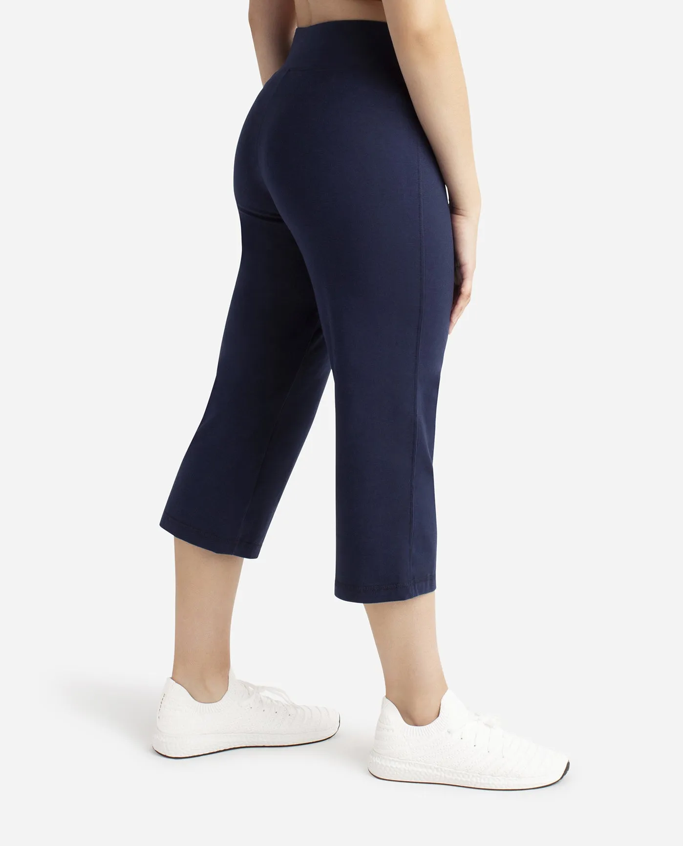 Midnight Navy Essentials Yoga Crop Pant sold by Danskin product image thumbnail 4