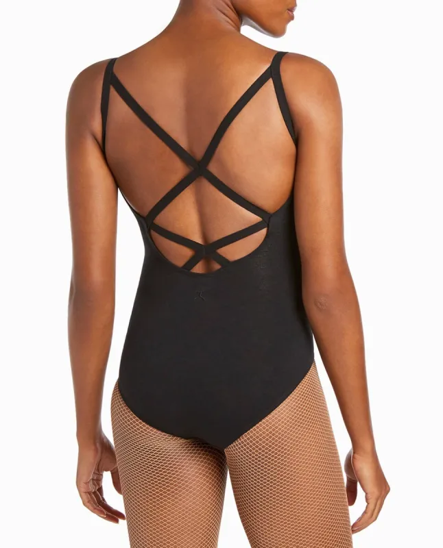 Cross Back Cami Leotard made by Danskin