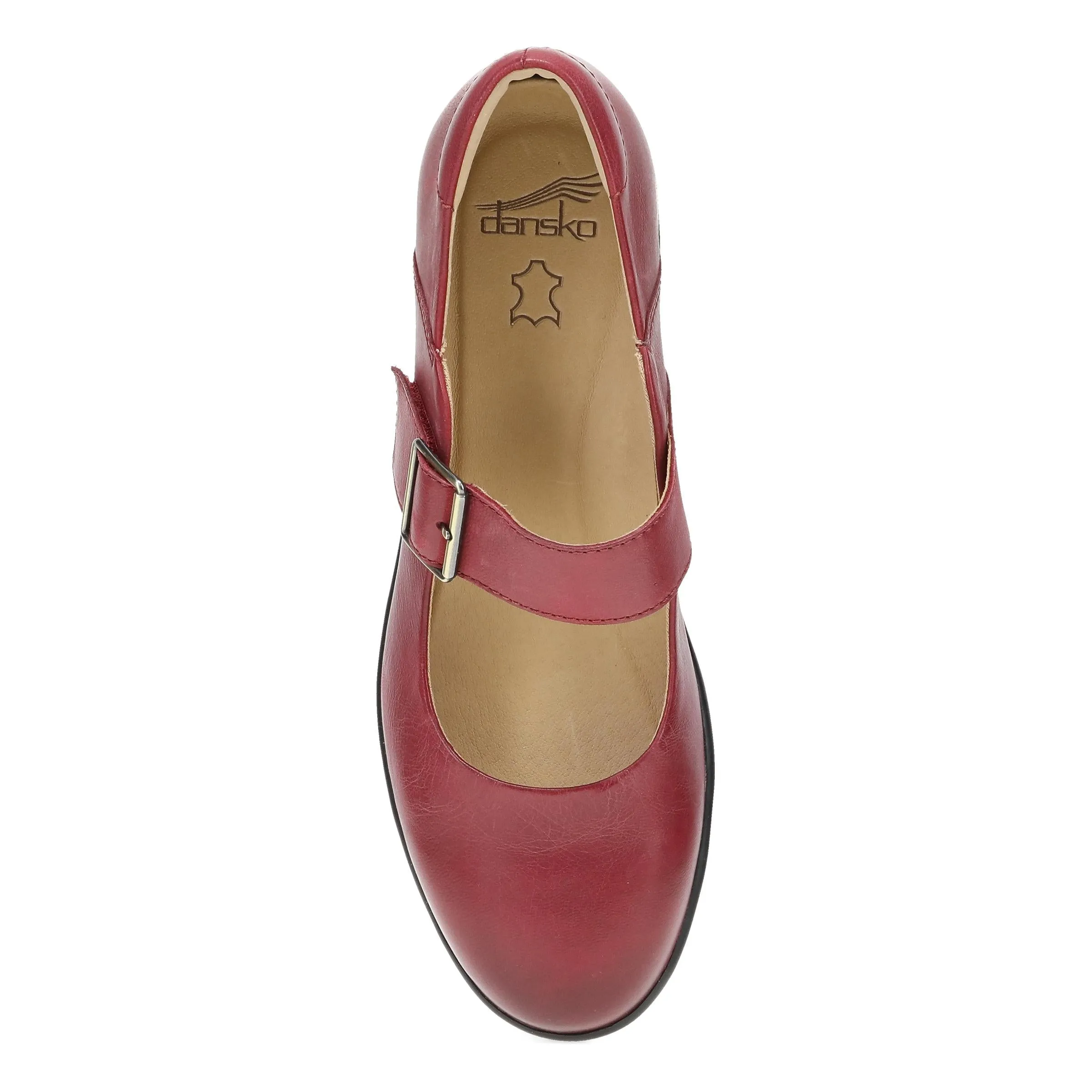 Collette Red Burnished Nubuck sold by Dansko product image thumbnail 5