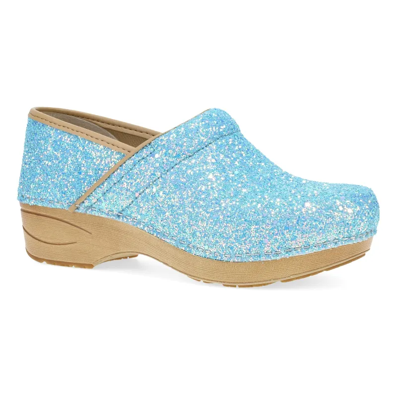 Wide XP 2.0 Ice Blue Glitter made by Dansko